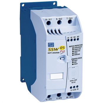 Arrancador suave para motores de inducción trifásico WEG SSW-05