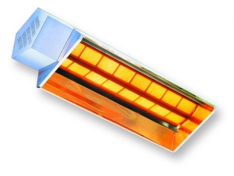 Calefactor radiante infrarrojo a gas AMBIRAD RV series