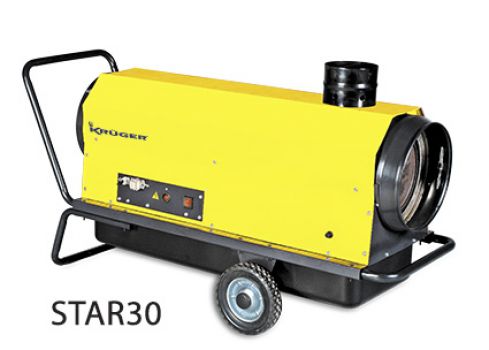 Generador de aire caliente de combustión indirecta KRUGER STAR30