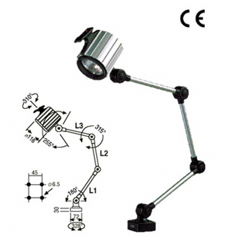 Lámpara halógena para máquinas WESTELETTRIC HSC Series