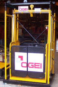 Montacargas elevador de materiales OGEI O-300