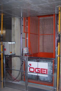 Montacargas elevador de materiales OGEI OH-750