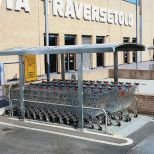 Parking cubierto para carros de supermercado :: COVERCARTT BASIC