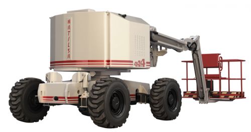 Plataforma elevadora autopropulsada articulada y telescópica MATILSA Parma 18D