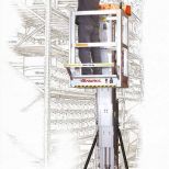 Plataforma elevadora de posicionamiento eléctrico :: Faraone ELEVAH 65 MOVE PICKING