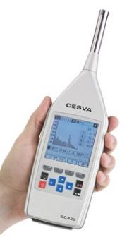 Sonómetro digital CESVA INSTRUMENTS SC420SB