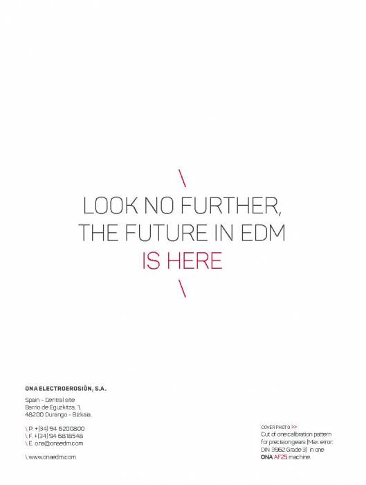 AF ESTÁNDAR, Máquina de electroerosión. 6