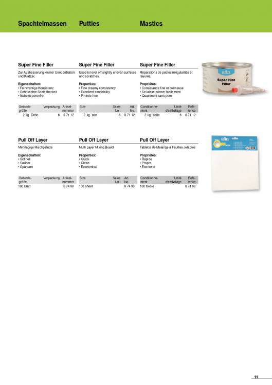 AFIN. Catálogo de productos 11