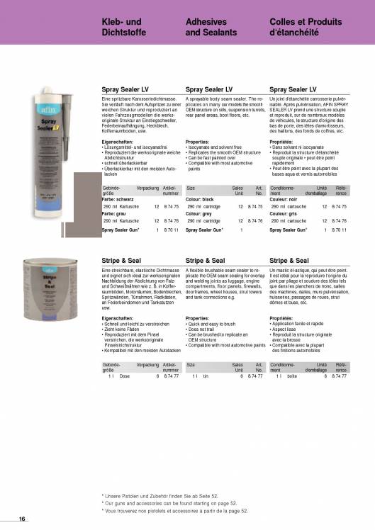 AFIN. Catálogo de productos 16