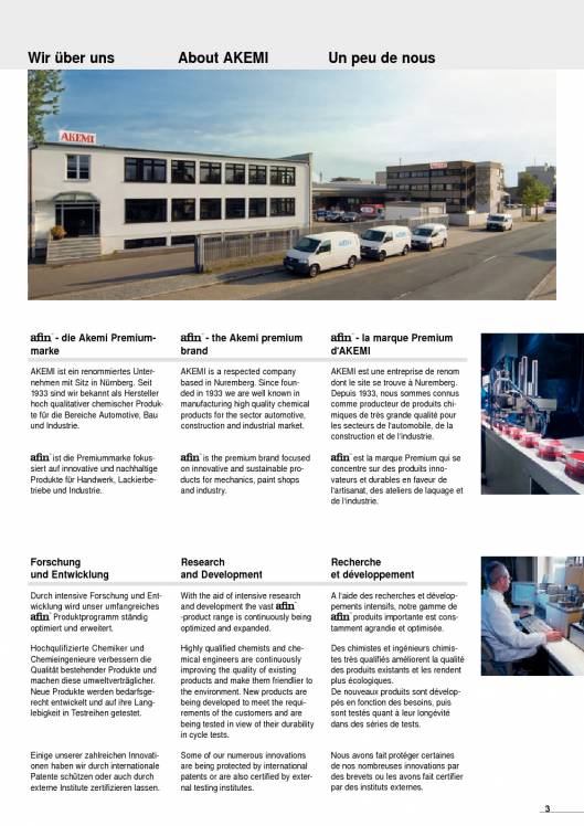 AFIN. Catálogo de productos 3