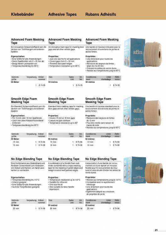 AFIN. Catálogo de productos 21