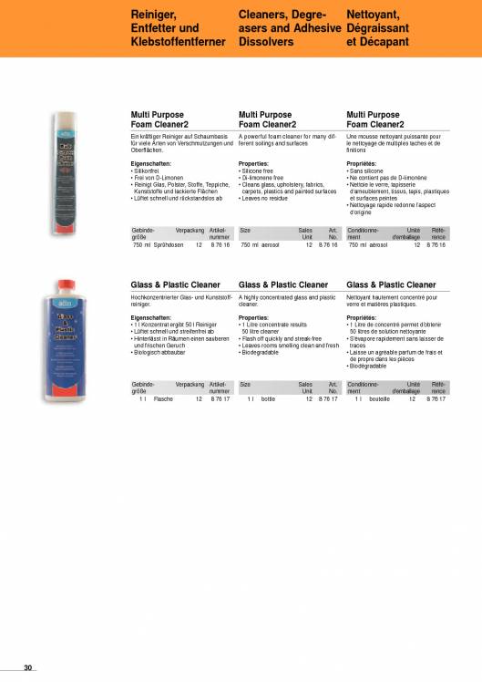 AFIN. Catálogo de productos 30