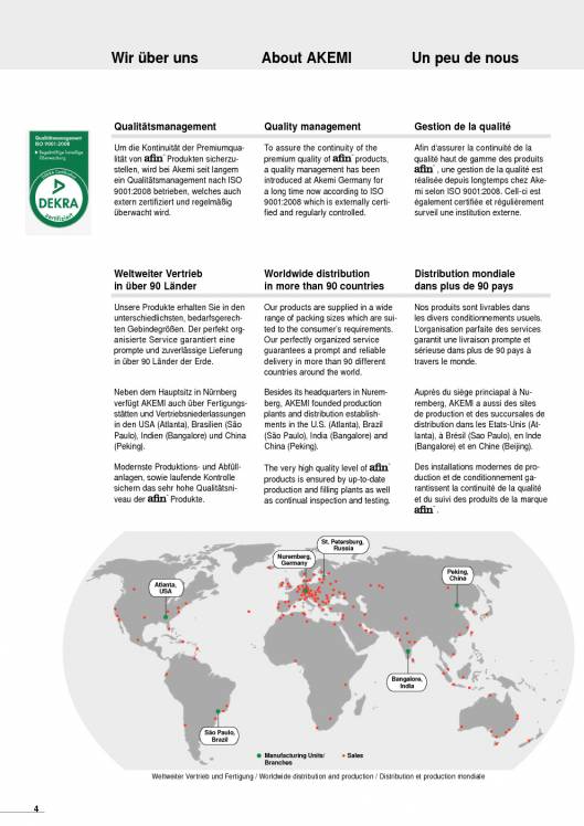 AFIN. Catálogo de productos 4