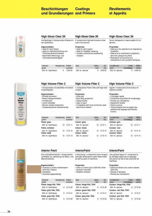 AFIN. Catálogo de productos 34