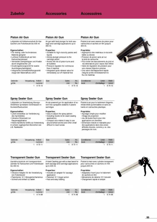 AFIN. Catálogo de productos 55