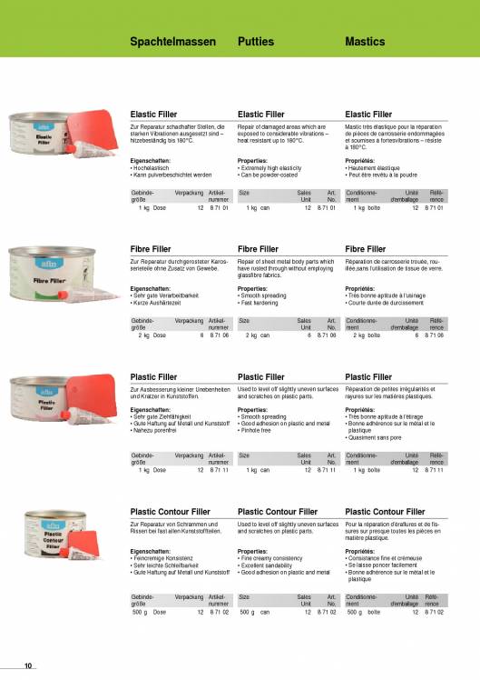 AFIN. Catálogo de productos 10