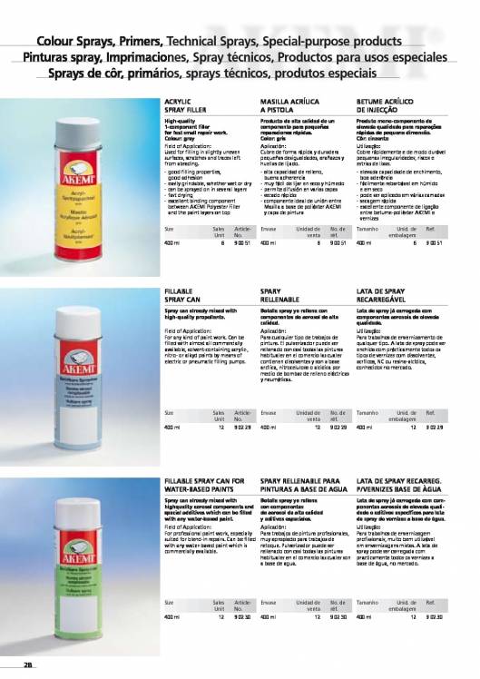 AKEMI. Catálogo Automóvil 30