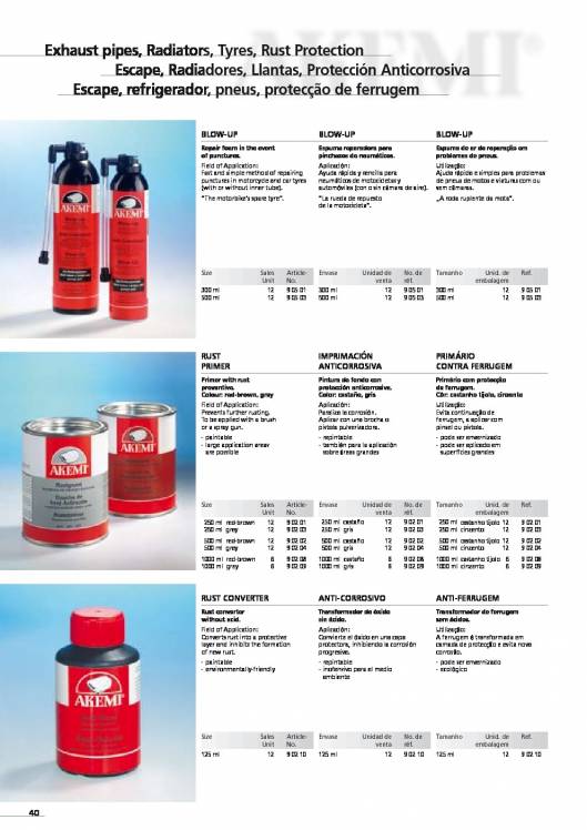 AKEMI. Catálogo Automóvil 42