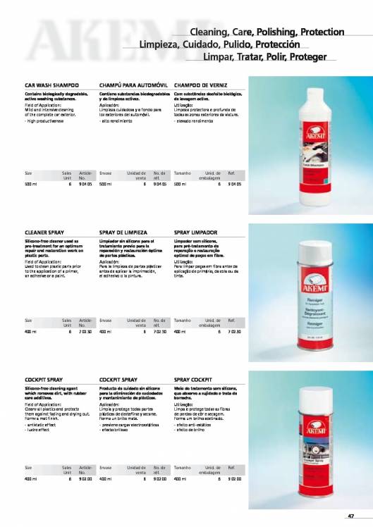 AKEMI. Catálogo Automóvil 49