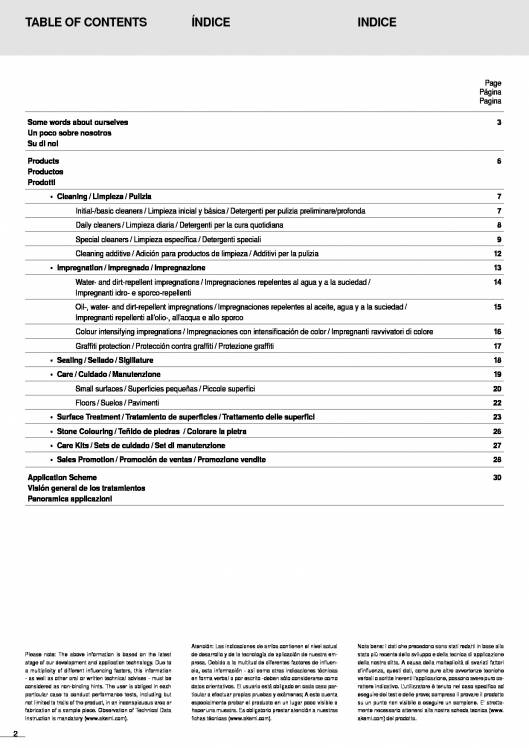 AKEMI. Cuidado de mármoles y piedras 2