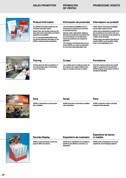 AKEMI. Cuidado de mármoles y piedras 28