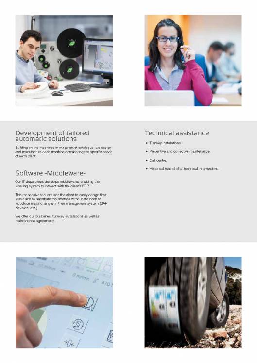 ALBENIZ Tyre labelling solutions catalog 10