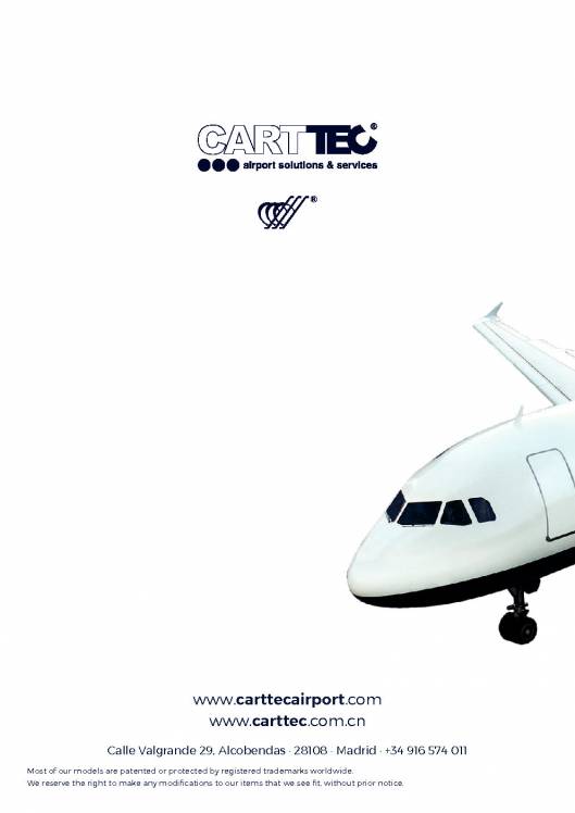 CARTTEC Airport Catalog English 126 CARTTEC Airport Catalog English 126
