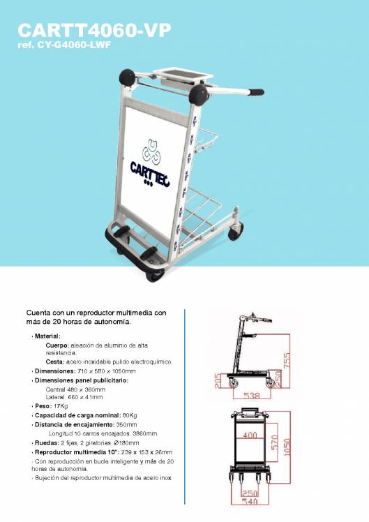 CARTTEC Airport Catalogo Español 36 CARTTEC Airport Catalogo Español 36