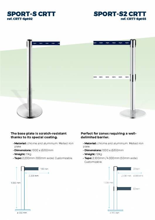 CARTTEC AIRPORT. Sistemas de acceso y seguridad. Catálogo 2019 inglés 11