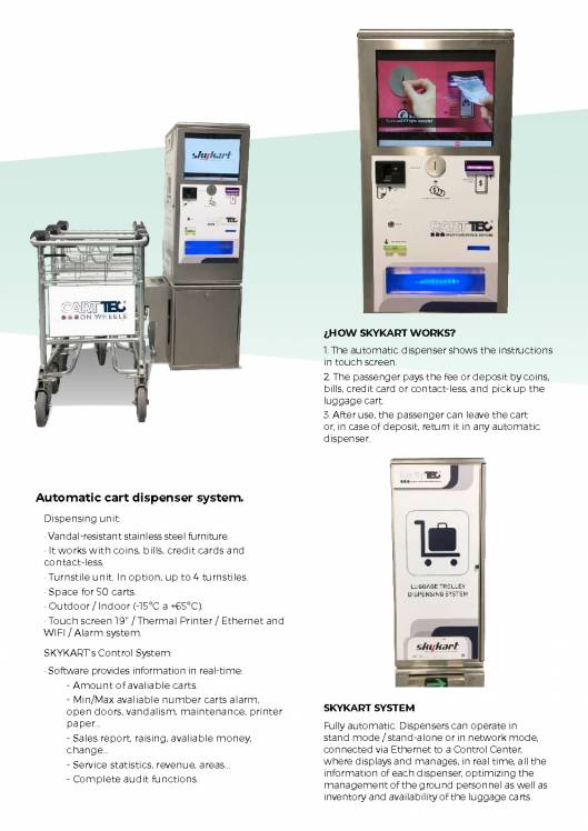 CARTTEC AIRPORT. Sistemas de acceso y seguridad. Catálogo 2019 inglés 3