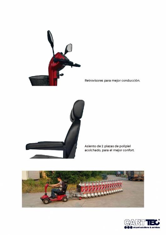 CARTTEC CART RECOVERY. Vehículo eléctrico para carros de equipaje 2
