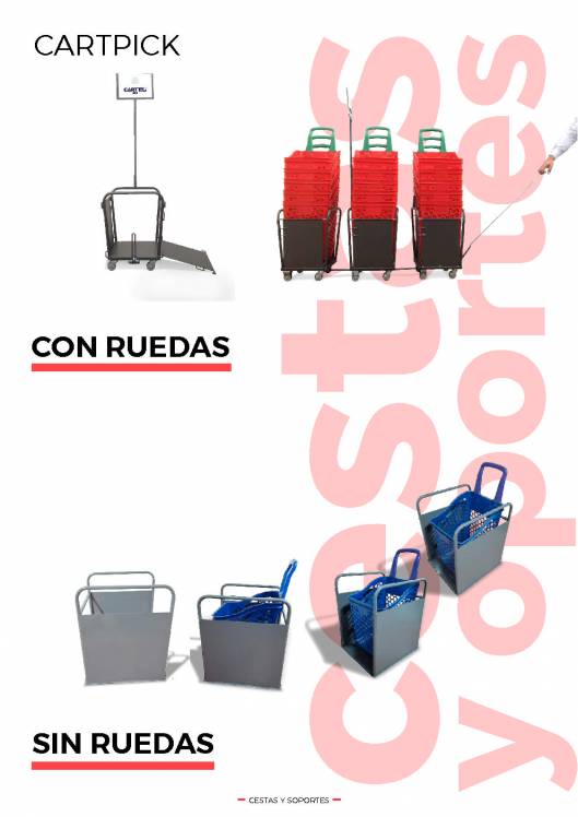 CARTTEC RETAIL. Carros y cestas de supermercado. Catálogo Español 2019 11