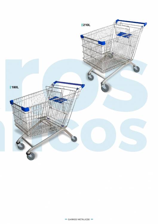 CARTTEC RETAIL. Carros y cestas de supermercado. Catálogo Español 2019 3