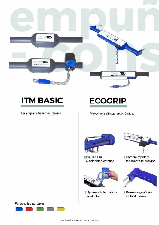 CARTTEC RETAIL. Carros y cestas de supermercado. Catálogo Español 2019 8