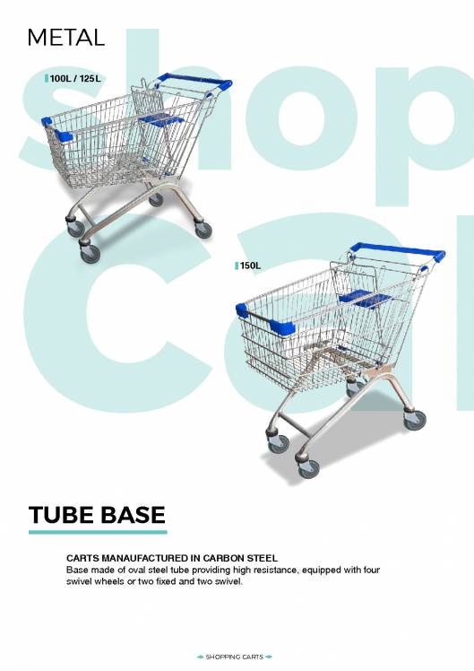 CARTTEC RETAIL. Carros y cestas de supermercado. Catálogo inglés 2019 2