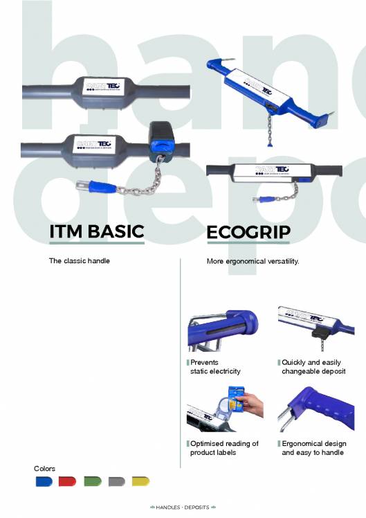 CARTTEC RETAIL. Carros y cestas de supermercado. Catálogo inglés 2019 14