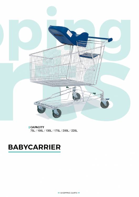 CARTTEC RETAIL. Carros y cestas de supermercado. Catálogo inglés 2019 5