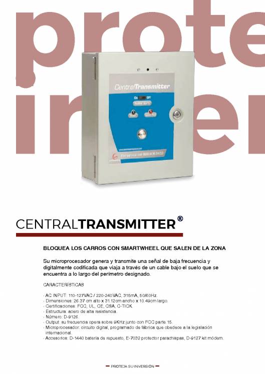 CARTTEC RETAIL. Sistemas de seguridad. Catálogo Español 2019 6