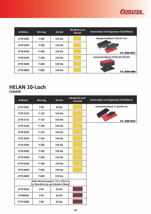 CATALFER. Catálogo de producto 47