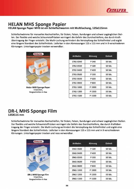 CATALFER. Catálogo de producto 57