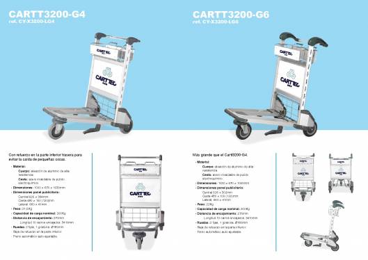 Catálogo para aeropuerto de CARTTEC. 14