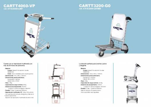 Catálogo para aeropuerto de CARTTEC. 19