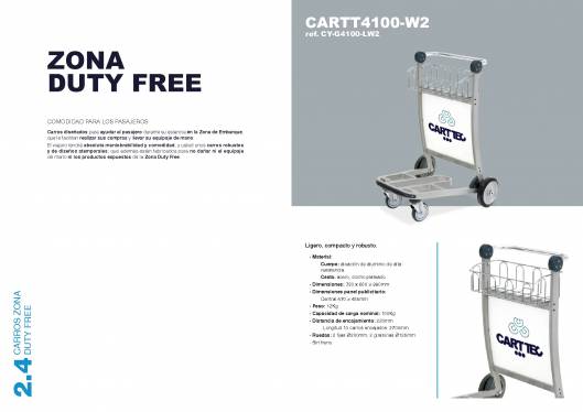 Catálogo para aeropuerto de CARTTEC. 23