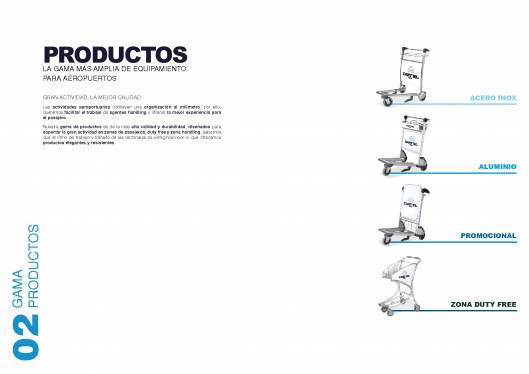Catálogo para aeropuerto de CARTTEC. 4