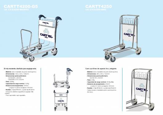 Catálogo para aeropuerto de CARTTEC. 10
