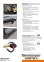 Catálogo de apiladores eléctricos para cargas largas HUBTEX EGPL 3
