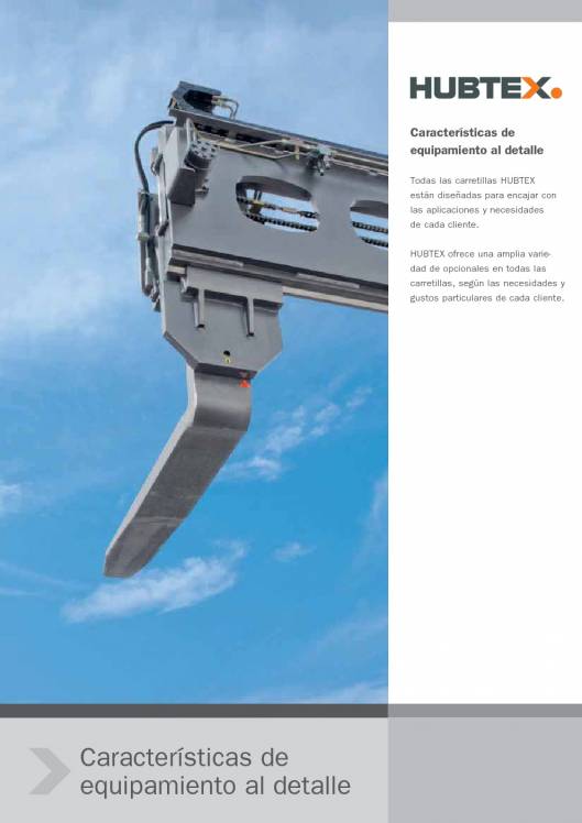 Catálogo de carretillas elevadoras laterales multidireccionales HUBTEX 11