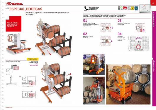 Catálogo de escaleras y andamios FARAONE y ESCALIBUR 26