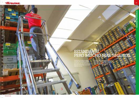 Catálogo de escaleras y andamios FARAONE y ESCALIBUR 30