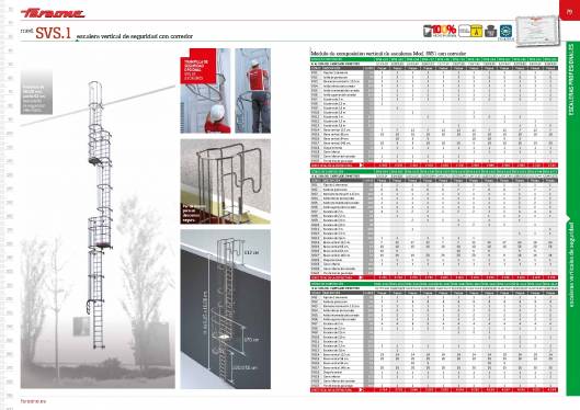 Catálogo de escaleras y andamios FARAONE y ESCALIBUR 41